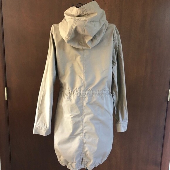 Love Tree Tan Hooded Utility Style Cotton Jacket - Picture 9 of 9